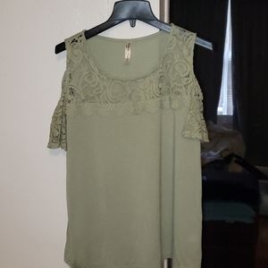 Olive green shirt